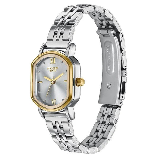 Poze By Sonata Quartz Analog Watch For Women SP80161BM01W - KRISHNA WATCH COMPANY
