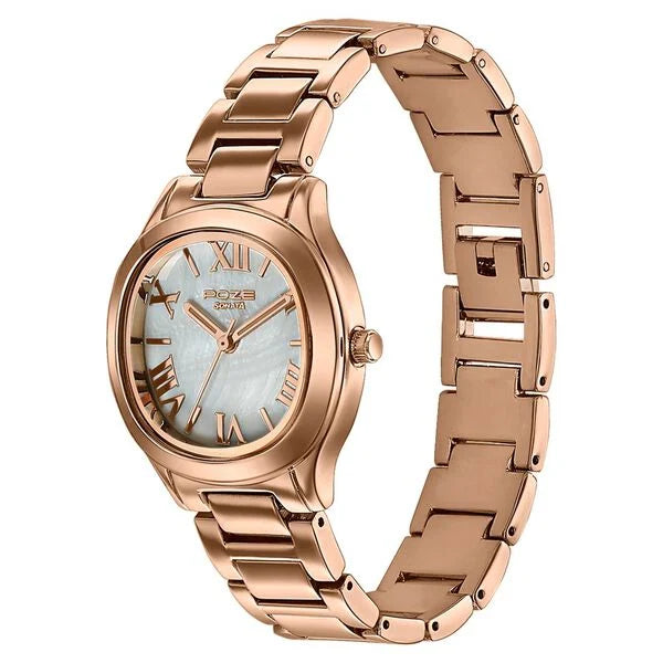 Poze By Sonata Quartz Analog Watch For Women sp80162wm01w - KRISHNA WATCH COMPANY