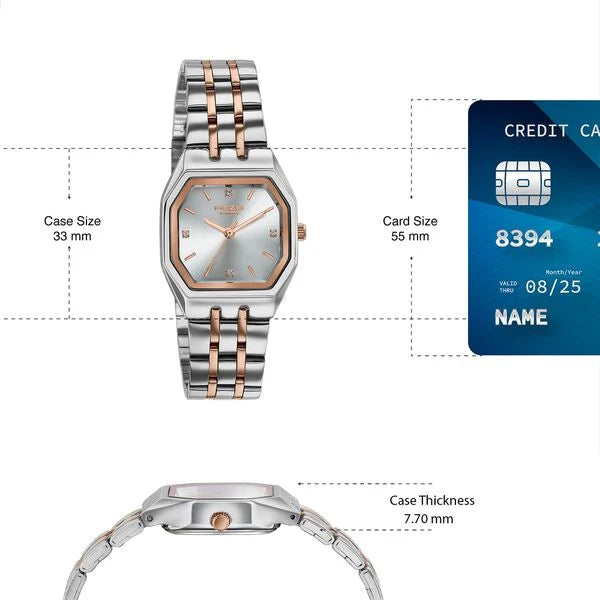 Poze By Sonata Quartz Analog Watch For Women sp80164km01w - KRISHNA WATCH COMPANY