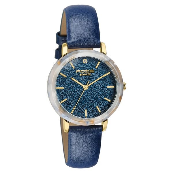 Poze By Sonata Quartz Analog Watch For Women SP80165KL02W - KRISHNA WATCH COMPANY