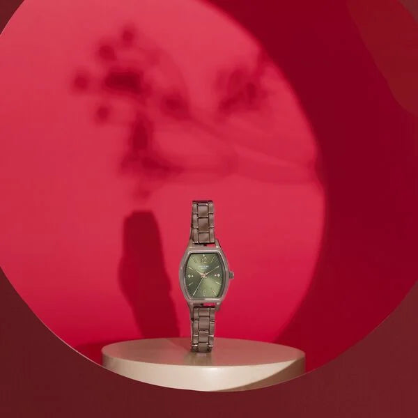 Poze By Sonata Quartz Analog Watch For Women SP80166QM01W - KRISHNA WATCH COMPANY