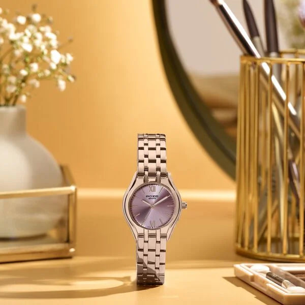 Poze By Sonata Quartz Analog Watch For Women sp80168wm01w - KRISHNA WATCH COMPANY