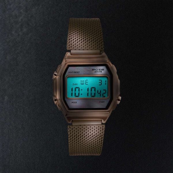 Poze By Sonata Digital Watch For Women sp80170wm01w - KRISHNA WATCH COMPANY