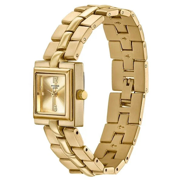 Poze By Sonata Quartz Analog Watch For Women SP80171YM01W - KRISHNA WATCH COMPANY