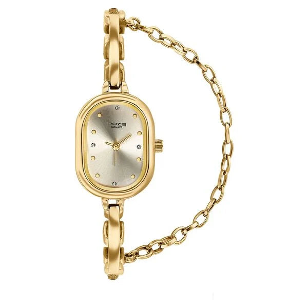 Poze By Sonata Quartz Analog Watch For Women sp80176ym01w - KRISHNA WATCH COMPANY