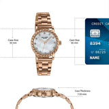 Poze By Sonata Quartz Analog Watch For Women SP80177WM01W - KRISHNA WATCH COMPANY