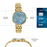 Poze By Sonata Quartz Analog Watch For Women sp80188ym01w