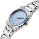Poze By Sonata Quartz Analog Blue Dial Silver Metal Strap Watch For Women SP80210SM02W