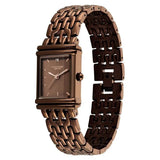 Poze By Sonata Quartz Analog Brown Dial Brown Metal Strap Watch For SP80216QM01W