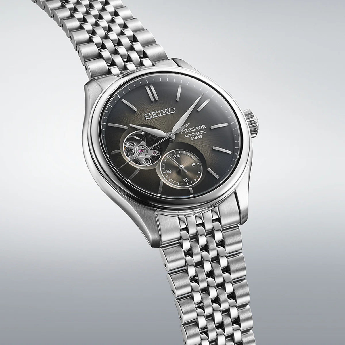 SEIKO Presage Classic Series ‘Sumi-iro’ Open heart - SPB471J1