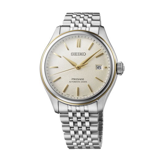 Seiko Presage Classic Series in Delicate Cream Silk - SPB478J1