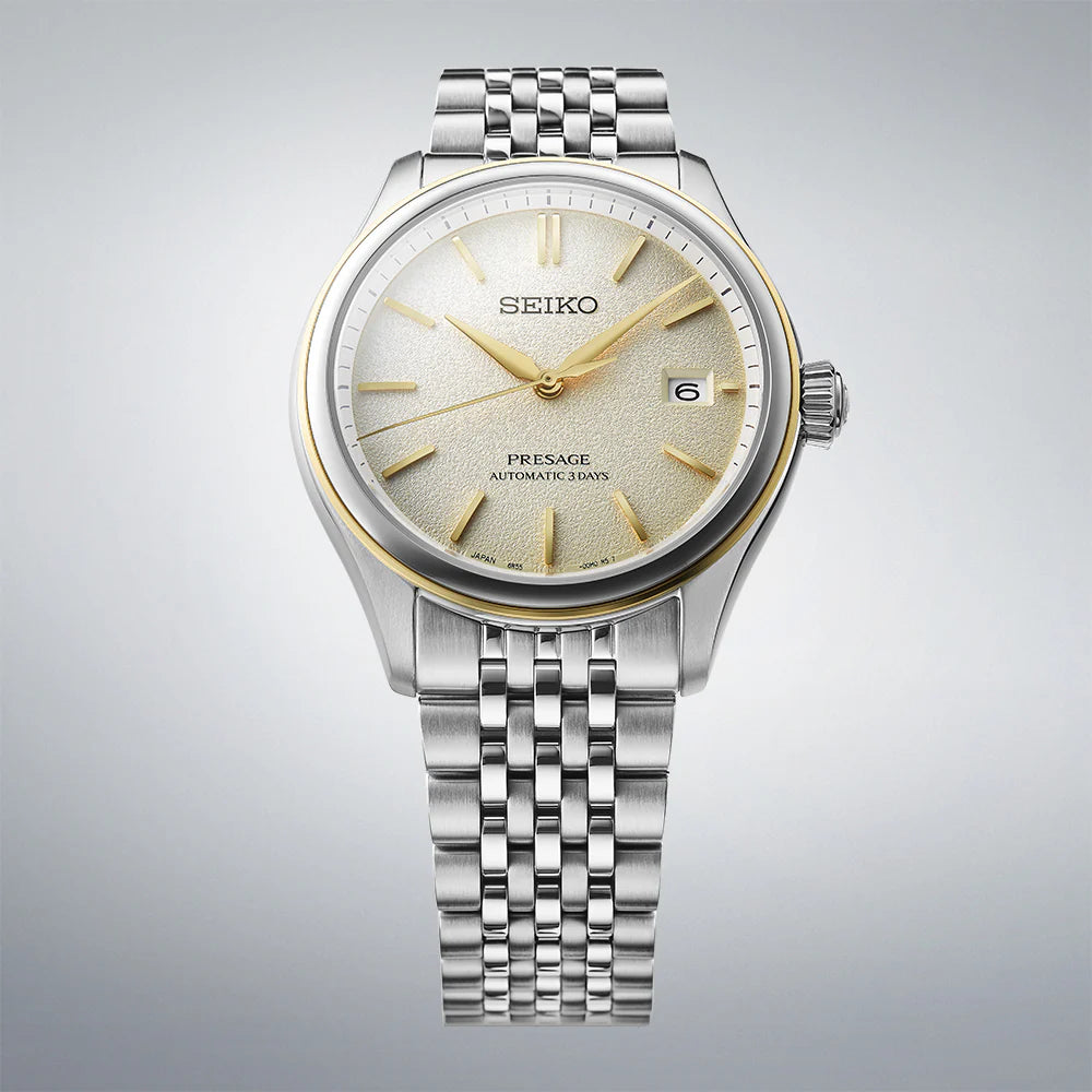 Seiko Presage Classic Series in Delicate Cream Silk - SPB478J1