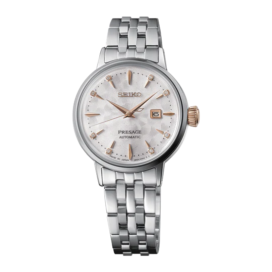 Seiko Presage Cocktail Time ‘Clover Club’ Diamond Twist - SRE009J1 - KRISHNA WATCH COMPANY