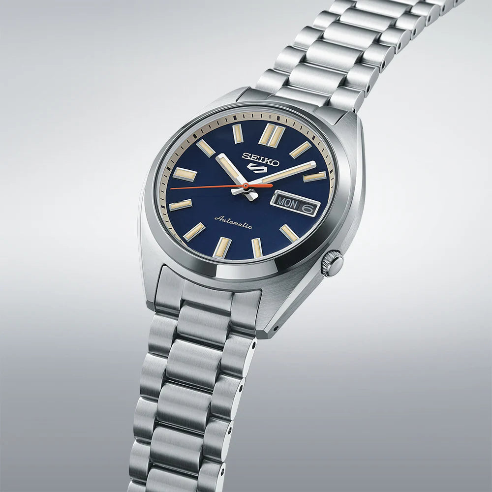 Seiko 5 Sports SNXS ‘Rinse blue’ Classic Sports - SRPK87K1 - KRISHNA WATCH COMPANY