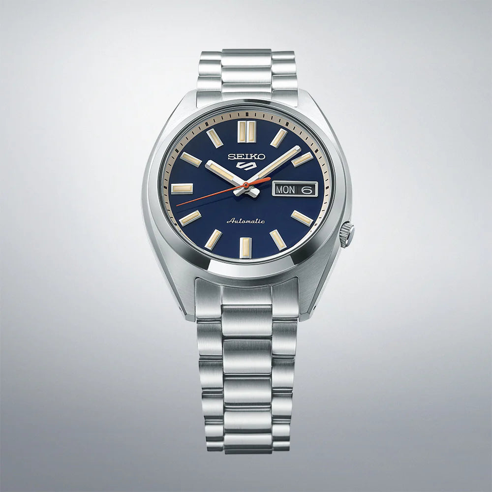 Seiko 5 Sports SNXS ‘Rinse blue’ Classic Sports - SRPK87K1 - KRISHNA WATCH COMPANY
