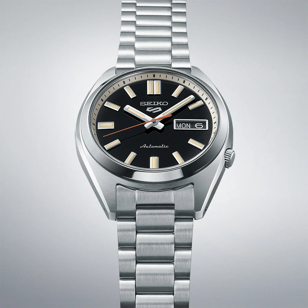 Seiko 5 Sports SNXS ‘Deep black wash’ Classic Sports - SRPK89K1 - KRISHNA WATCH COMPANY