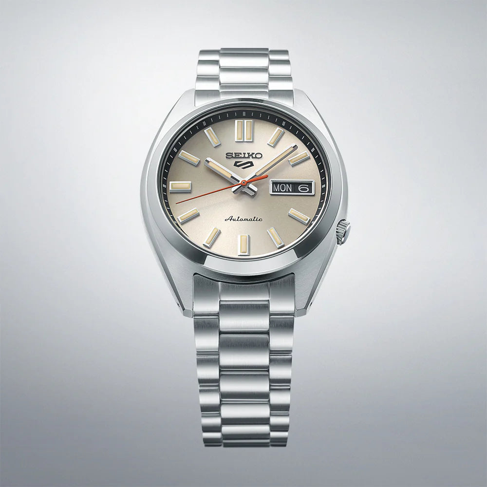 Seiko 5 Sports SNXS Beige Chinos Classic Sports - SRPK91K1 - KRISHNA WATCH COMPANY
