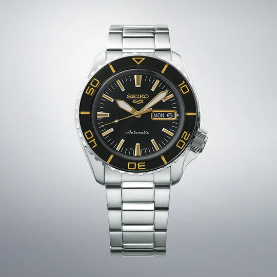 Seiko 5 Sports SKX SNZH5 Blacktone Redux - SRPK99k1 - KRISHNA WATCH COMPANY