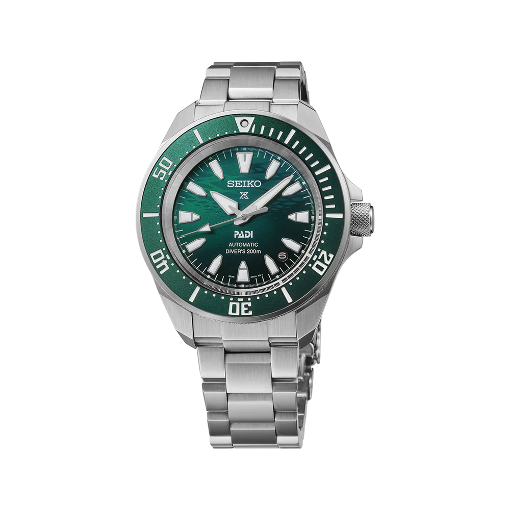 Seiko Prospex PADI 60th Anniversary 4R Compact Mechanical Diver’s Watch in Underwater - SRPL53K1 - KRISHNA WATCH COMPANY