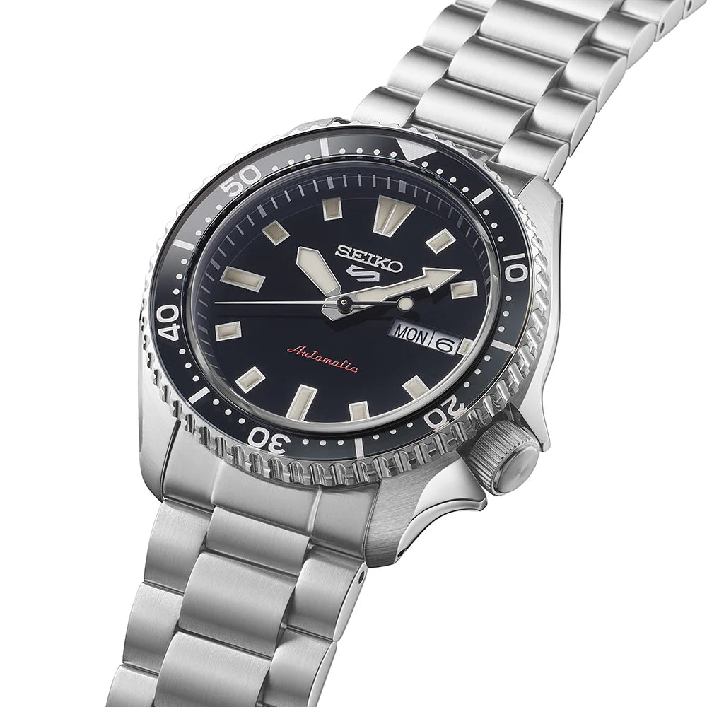 Seiko 5 Sports SKX Redux in Kuro Black - SRPL85K1 - KRISHNA WATCH COMPANY