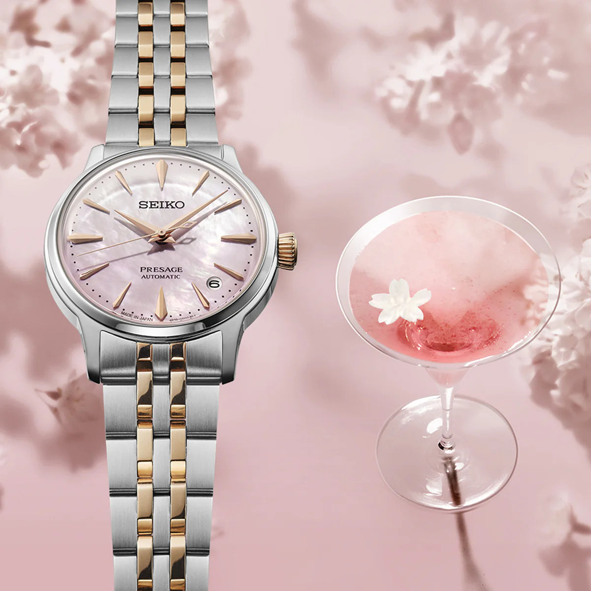 Seiko Presage ‘Springtimer’ Cocktail Time Limited Edition - SRPM06J1 - KRISHNA WATCH COMPANY
