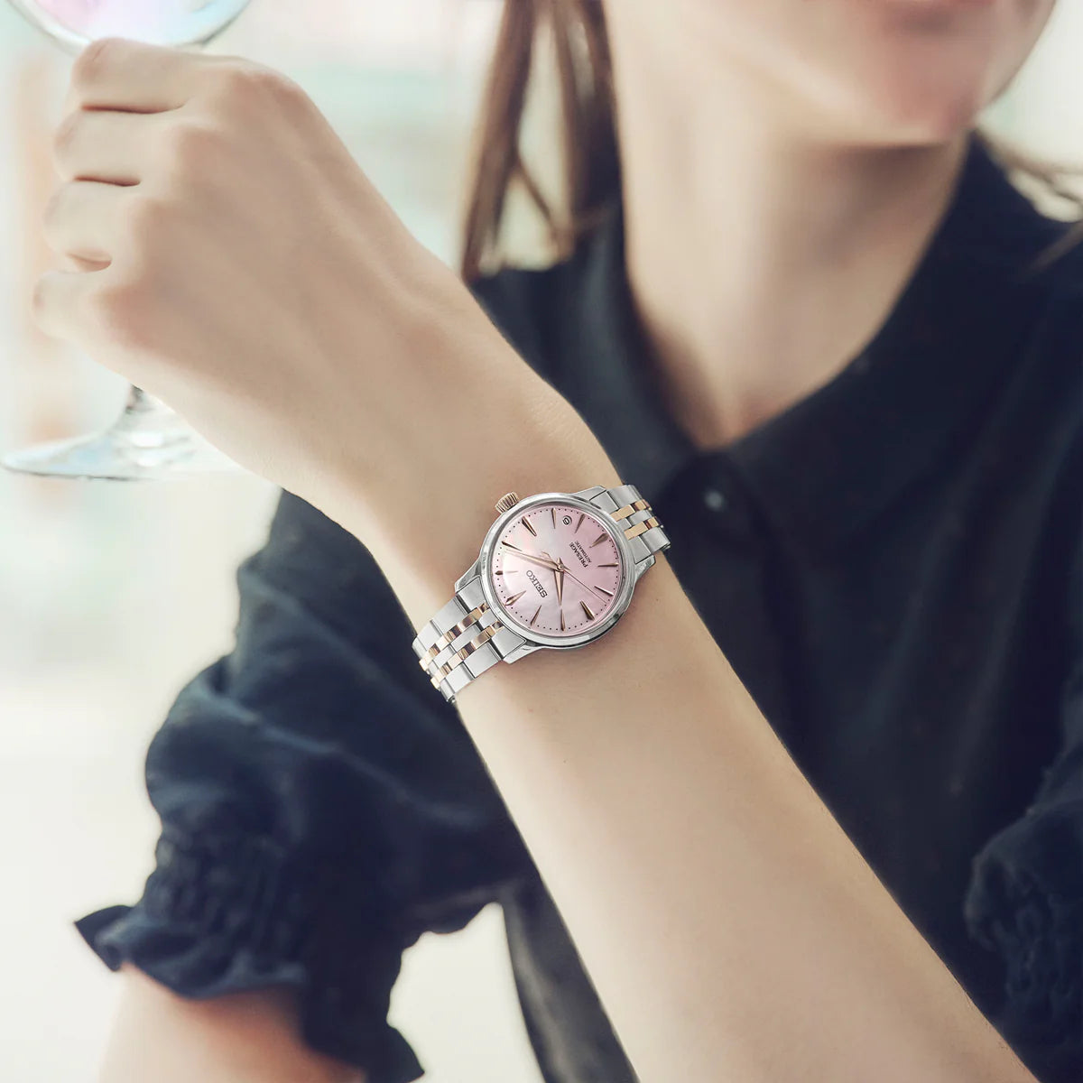 Seiko Presage ‘Springtimer’ Cocktail Time Limited Edition - SRPM06J1 - KRISHNA WATCH COMPANY