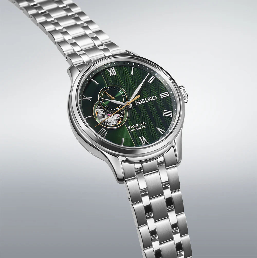 Seiko Presage ‘Japanese Zen Gardens’ in Fern green - SSA463J1 - KRISHNA WATCH COMPANY