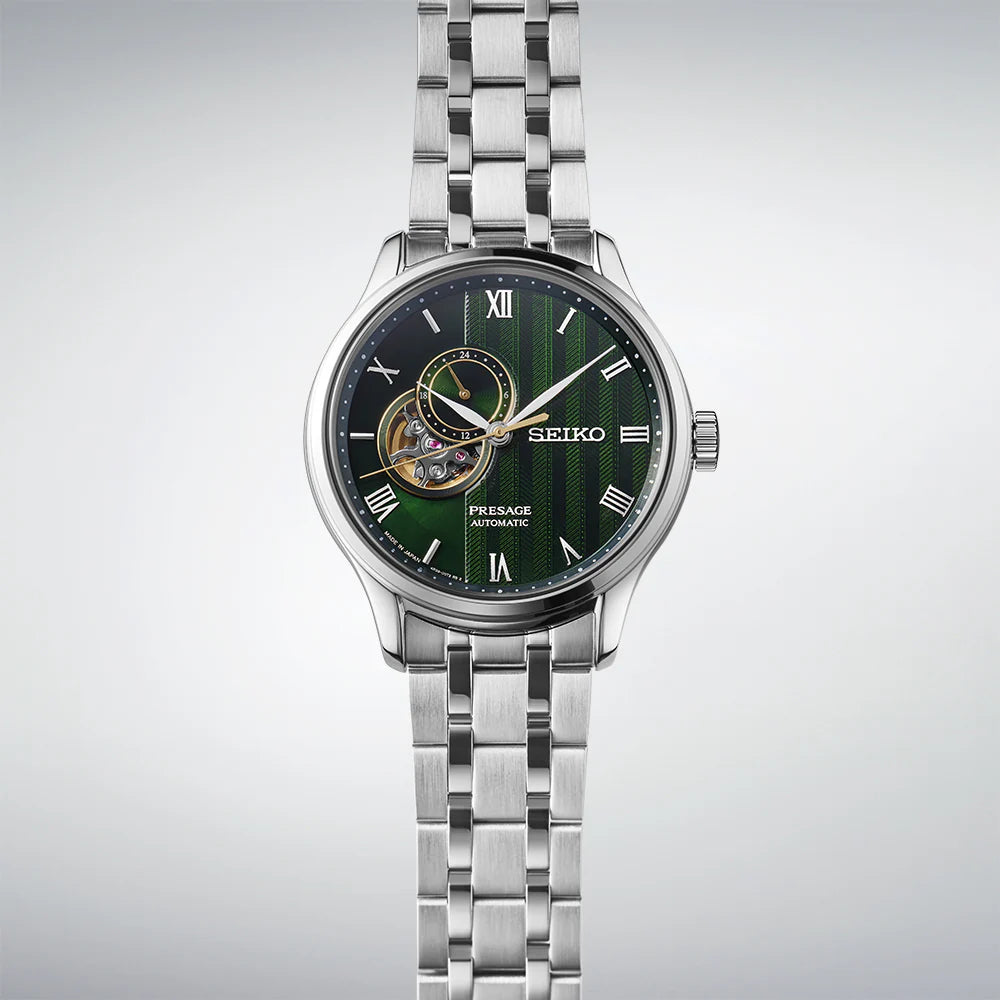 Seiko Presage ‘Japanese Zen Gardens’ in Fern green - SSA463J1 - KRISHNA WATCH COMPANY