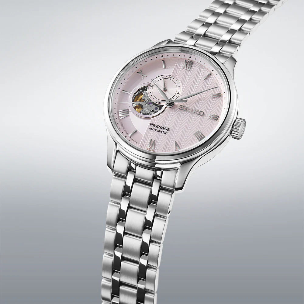 Seiko Presage Zen Garden – Kyoto Cherry Blossom - SSA465J1 - KRISHNA WATCH COMPANY