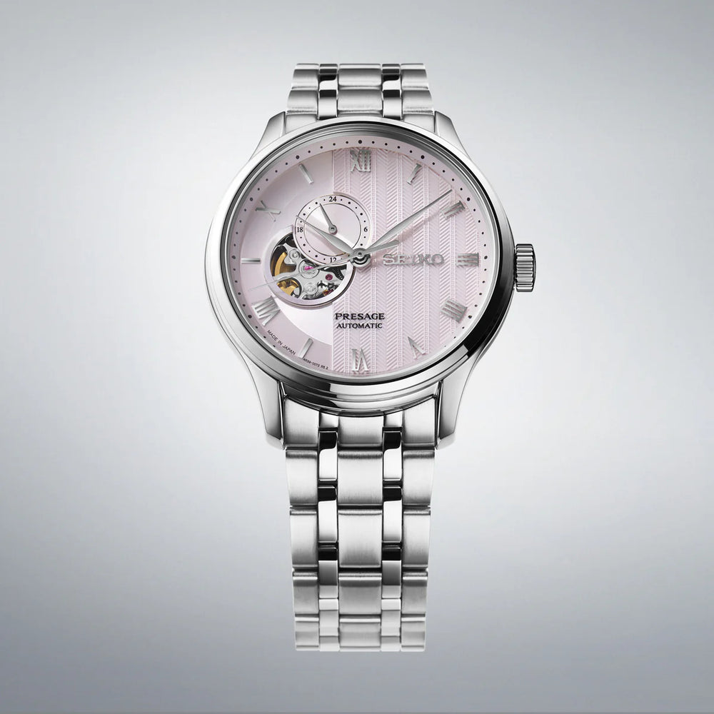 Seiko Presage Zen Garden – Kyoto Cherry Blossom - SSA465J1 - KRISHNA WATCH COMPANY