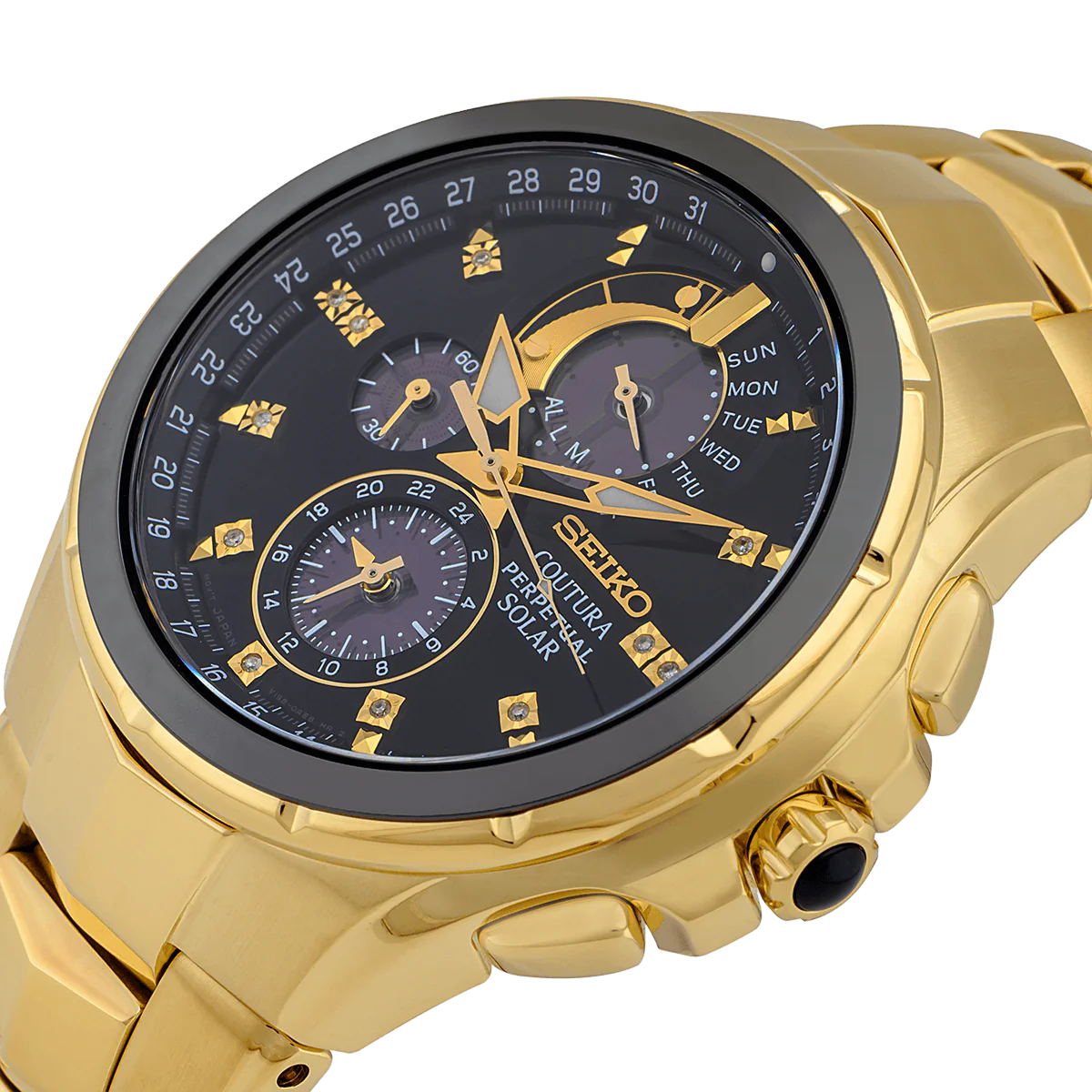 Seiko Coutura Chronograph Watch for Men - SSC572P1 - KRISHNA WATCH COMPANY
