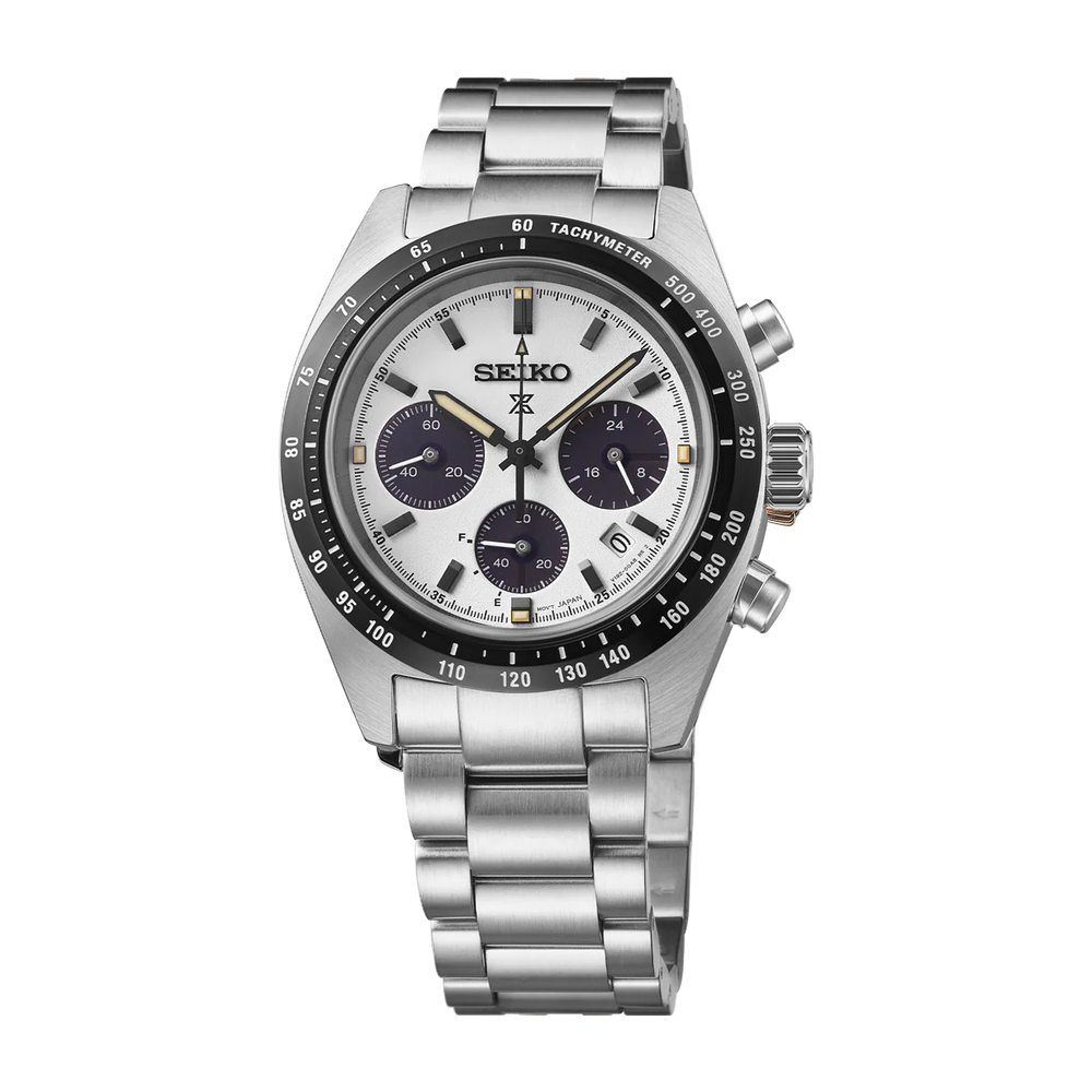 Seiko Prospex Speedtimer in Monochrome - SSC961P1 - KRISHNA WATCH COMPANY
