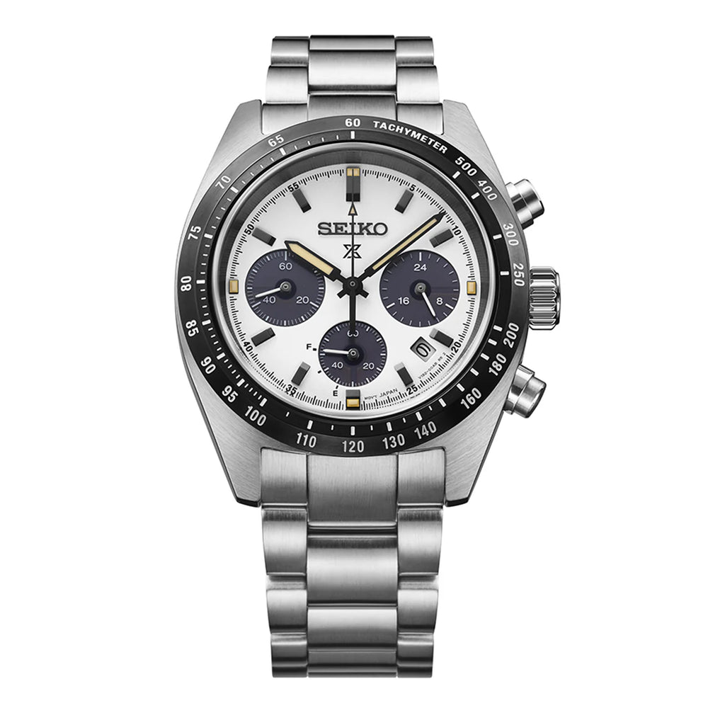 Seiko Prospex Speedtimer in Monochrome - SSC961P1 - KRISHNA WATCH COMPANY