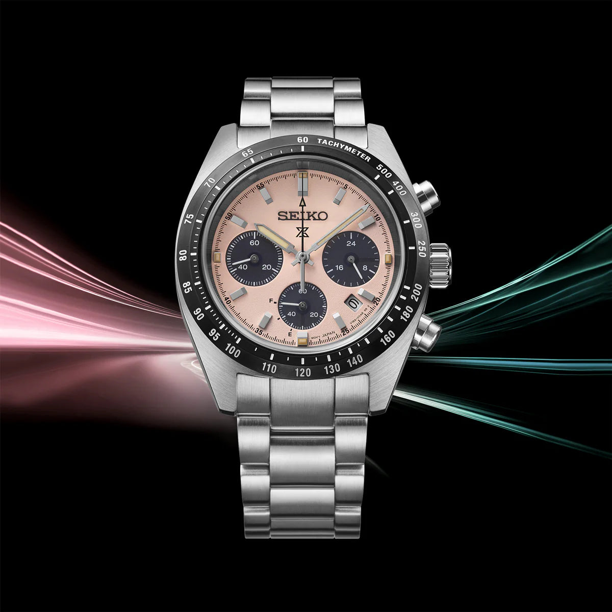 Seiko Prospex Speedtimer in Pale Pink - SSC963P1 - KRISHNA WATCH COMPANY