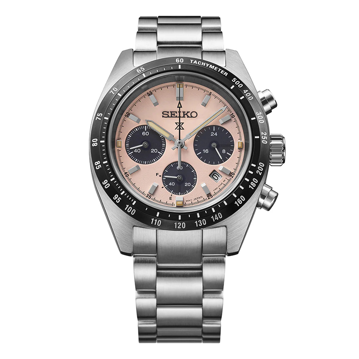 Seiko Prospex Speedtimer in Pale Pink - SSC963P1 - KRISHNA WATCH COMPANY