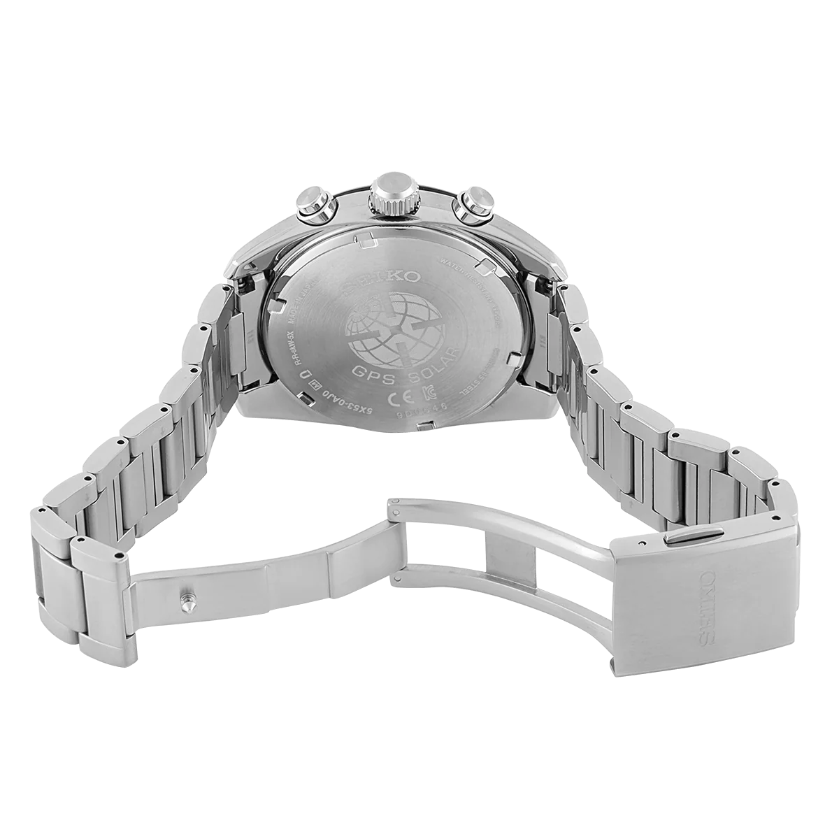 Seiko Astron GPS Solar Dual-time Watch - SSH053J1