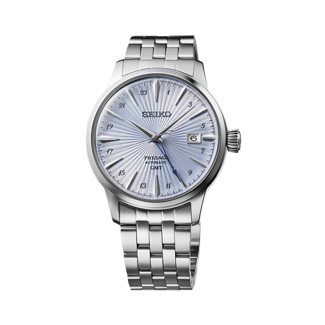 Seiko Presage Skydiving Cocktail Time GMT - SSK037J1 - KRISHNA WATCH COMPANY