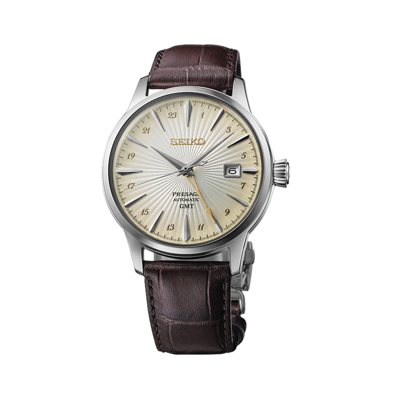 Seiko Presage ‘Acacia’ Cocktail Time GMT - SSK041J1 - KRISHNA WATCH COMPANY