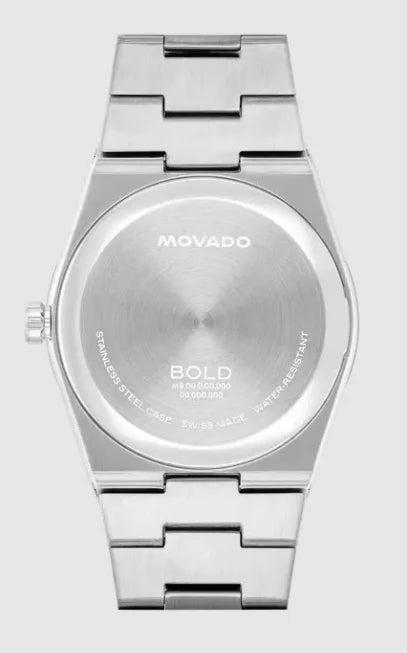 Movado Bold Quest 40mm Two Tone Silver Watch - 3600972 - KRISHNA WATCH COMPANY