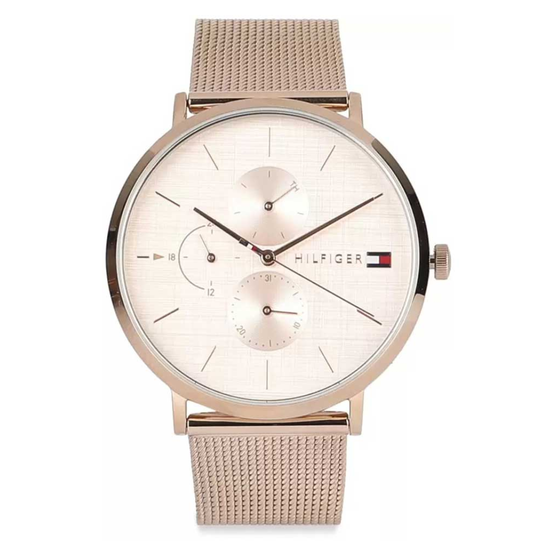 Tommy hilfiger Women Jenna Round Pink Watches 1781944 - KRISHNA WATCH COMPANY