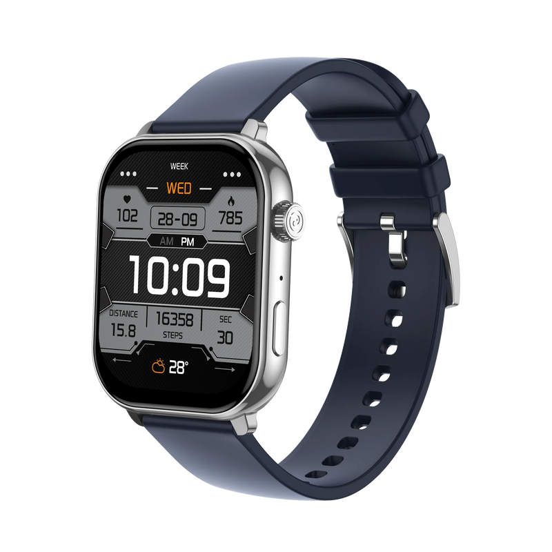 Noise ColorFit Victor 2 Smartwatch with AI Voice Assistance (Blue)
