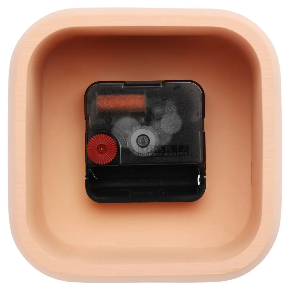 Contemporary Pink Table Clock T0001RA01 - KRISHNA WATCH COMPANY