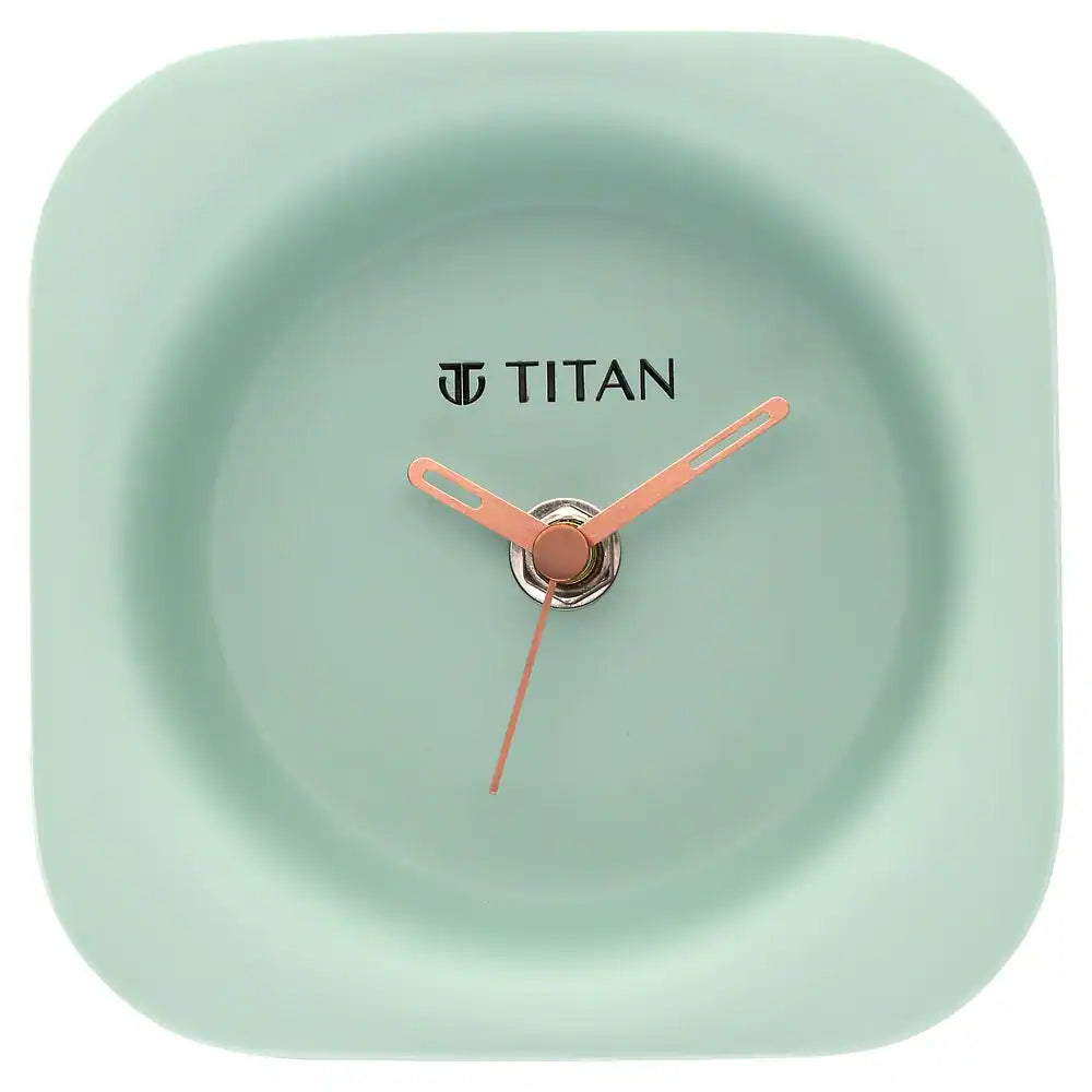 Contemporary Blue Table Clock T0001RA02 - KRISHNA WATCH COMPANY