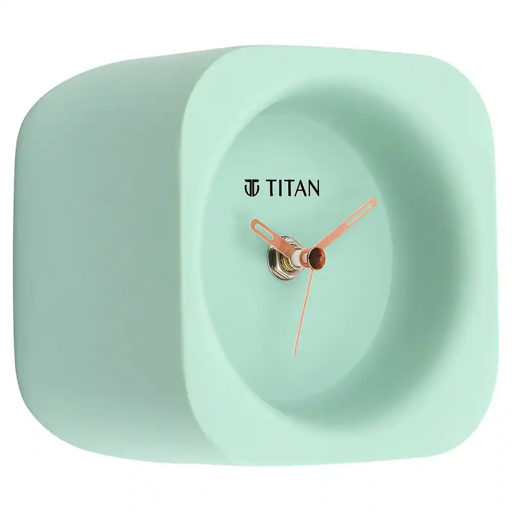 Contemporary Blue Table Clock T0001RA02 - KRISHNA WATCH COMPANY