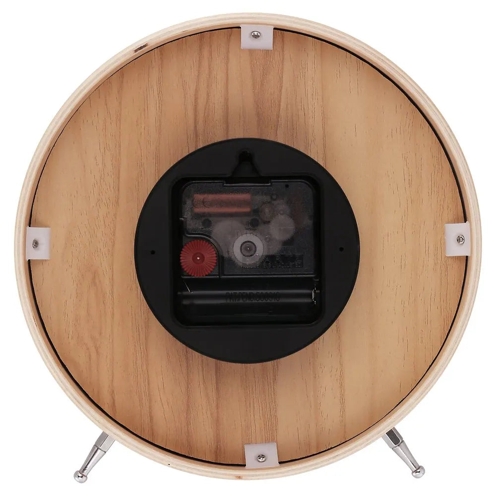 TITAN Wooden Shelf Clock with Silent Sweep T0004WA03 - KRISHNA WATCH COMPANY