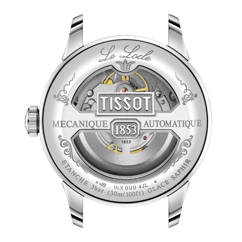 Tissot T-Classic Le Locle 39mm Mens Watch Green T0064071109300 - KRISHNA WATCH COMPANY