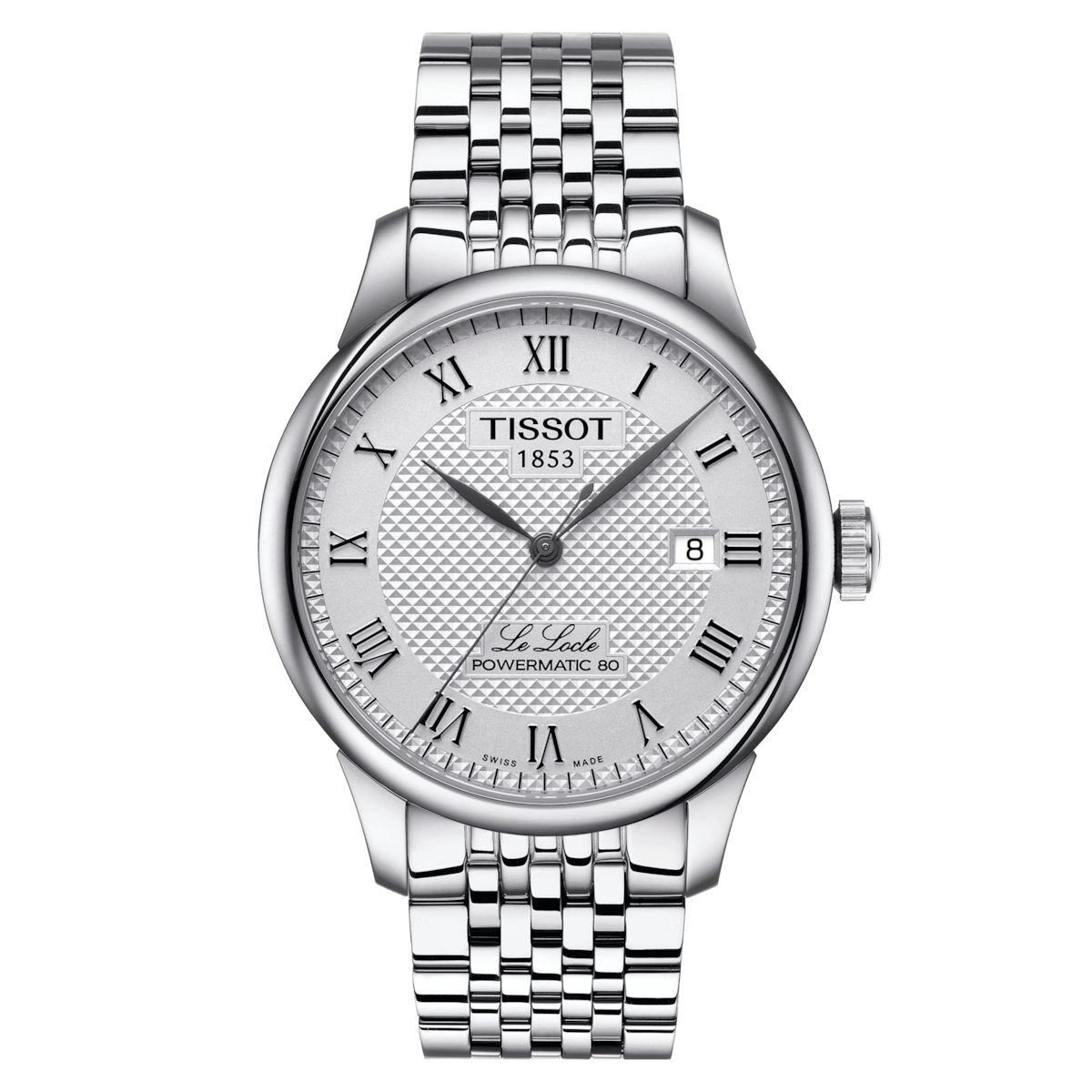 TISSOT T-Classic LE LOCLE POWERMATIC 80 - T0064071103300 - KRISHNA WATCH COMPANY