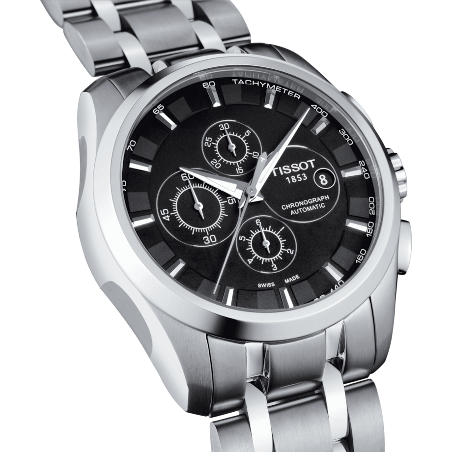TISSOT COUTURIER AUTOMATIC CHRONOGRAPH T0356271105100 - KRISHNA WATCH COMPANY