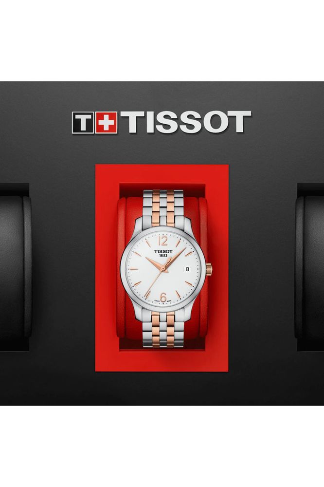 TISSOT TRADITION LADY WOMEN WATCH T0632102203701 - KRISHNA WATCH COMPANY