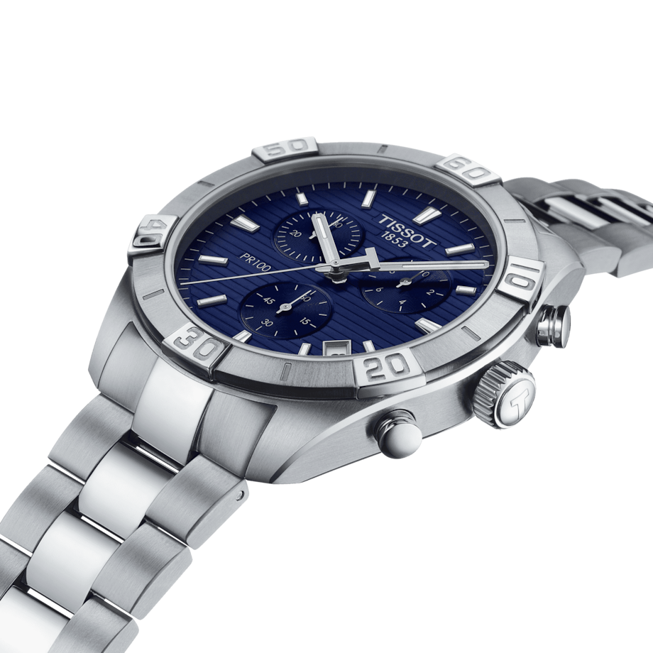 TISSOT PR 100 SPORT GENT CHRONOGRAPH T1016171104100 - KRISHNA WATCH COMPANY